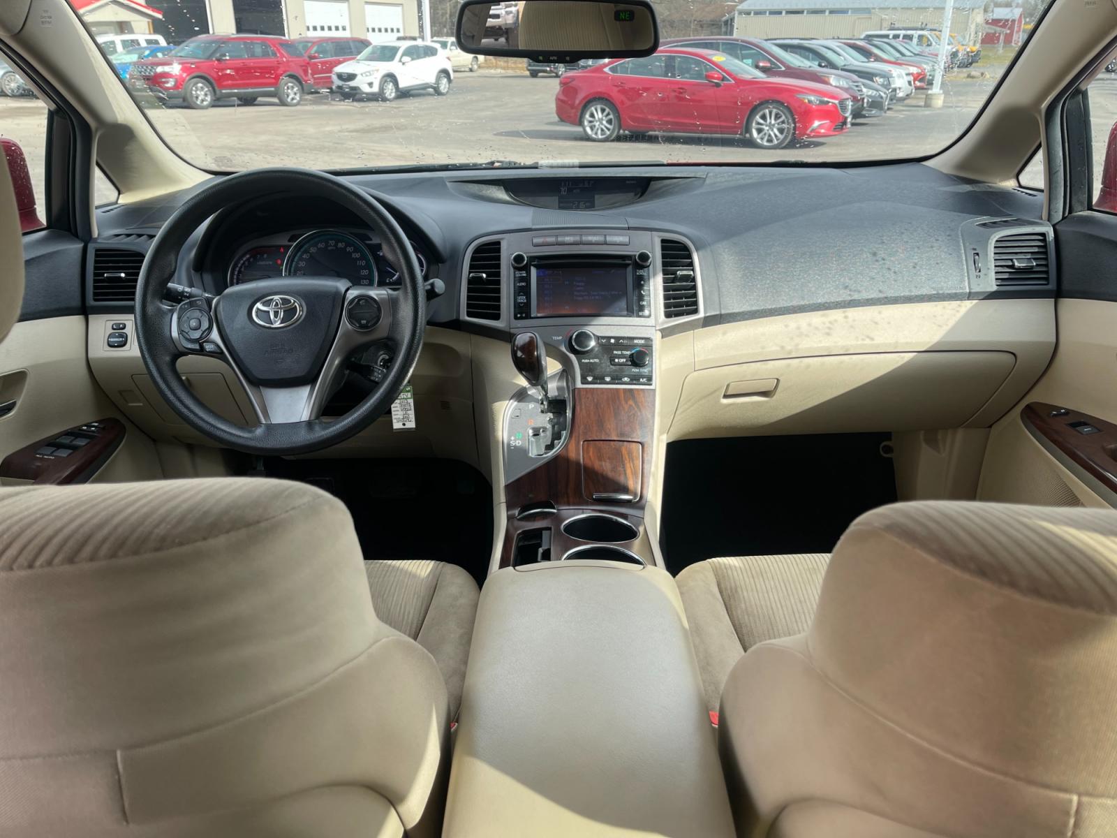 2013 Red /Beige Toyota Venza LE I4 AWD (4T3BA3BB7DU) with an 2.7L I4 DOHC 16V engine, 6-Speed Automatic transmission, located at 547 E. Main St., Orwell, OH, 44076, (440) 437-5893, 41.535435, -80.847855 - This 2013 Toyota Venza LE AWD, equipped with a 2.7L engine and 6-speed automatic transmission, offers a blend of utility and comfort. Features like integrated blind spot mirrors and a touch screen enhance the driving experience, ensuring safety and convenience. The addition of a power driver’s sea - Photo #36